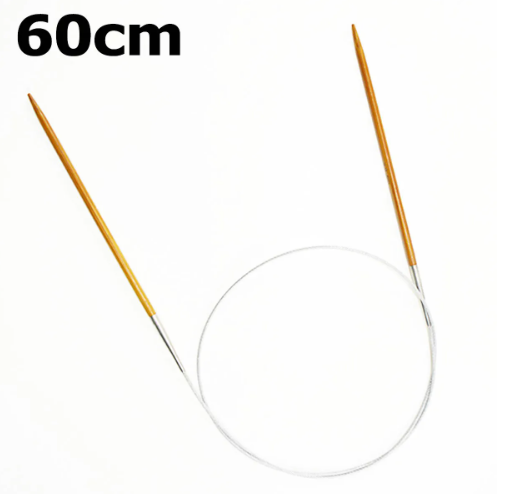 Agulha Circular Bambu Aço 60cm Círculo S A