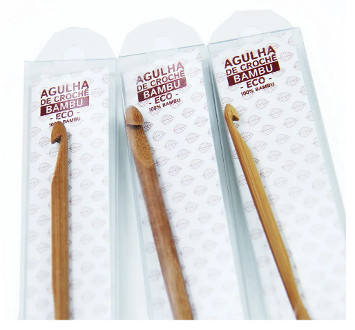 Agulha De Crochê Bambu Eco Círculo S A (Unid)